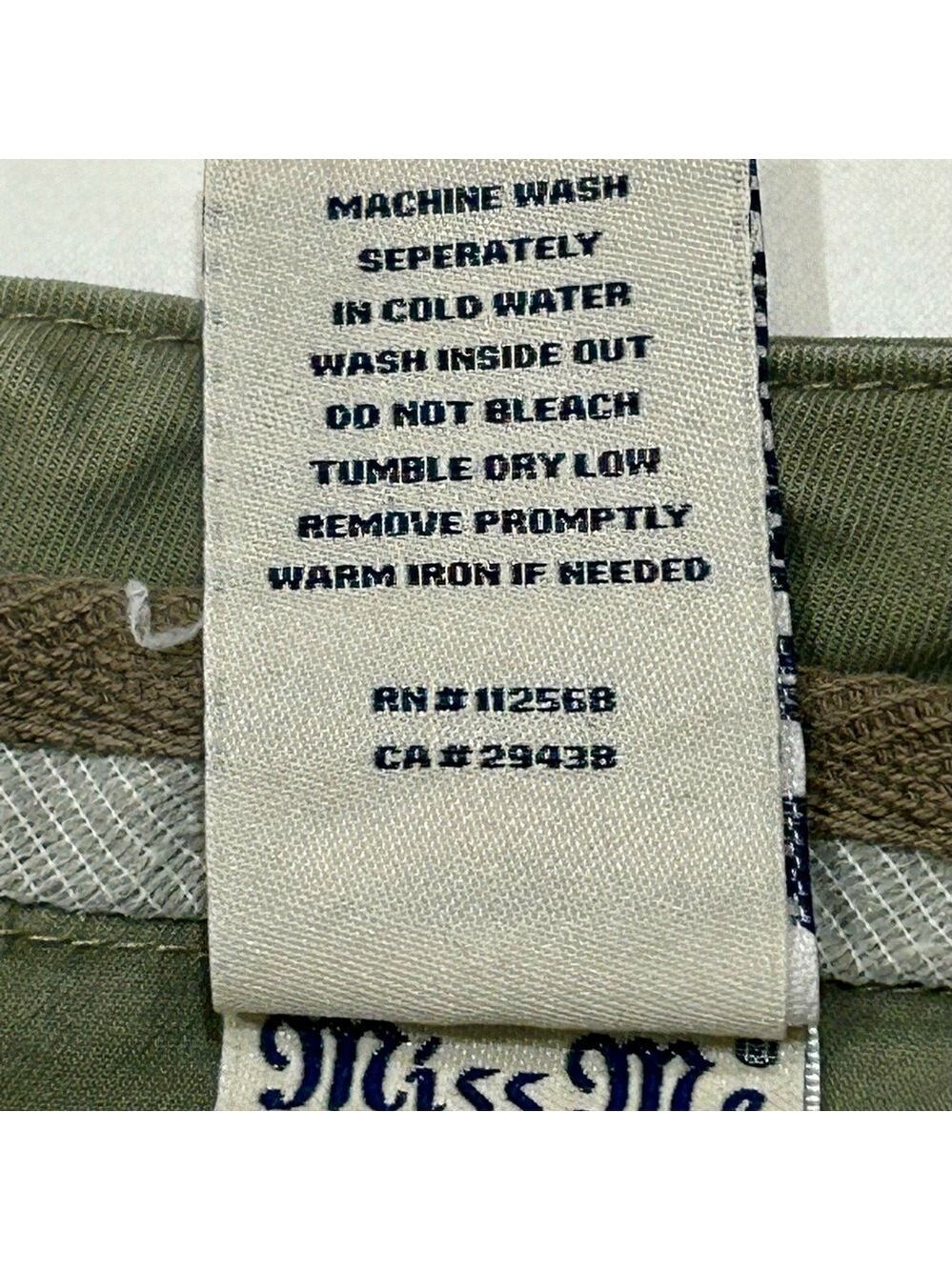 Miss Me Sage Green Cargo Pants, Size 29 - Picture 9 of 10